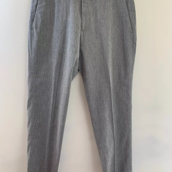 MENS J CREW LUDLOW - SOMELOS COTTON GRAY SUIT - 38R - Picture 8 of 10